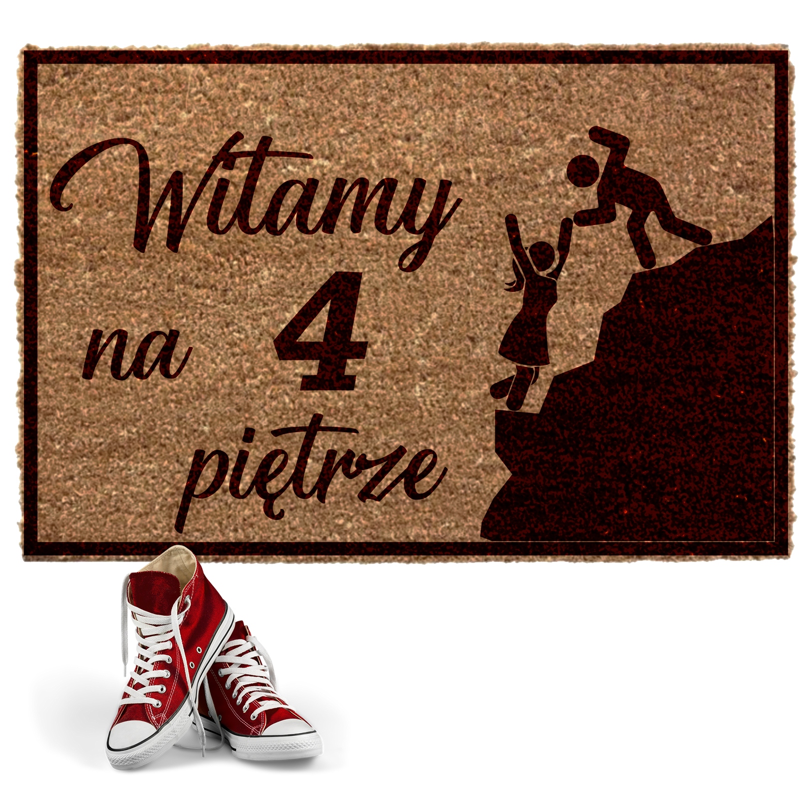 

Wycieraczka Pod Drzwi Gruba 40x60CM Mata Do Butów