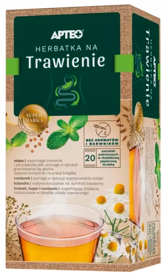 

Herbatka Na Trawienie mięta rumianek Apteo x20