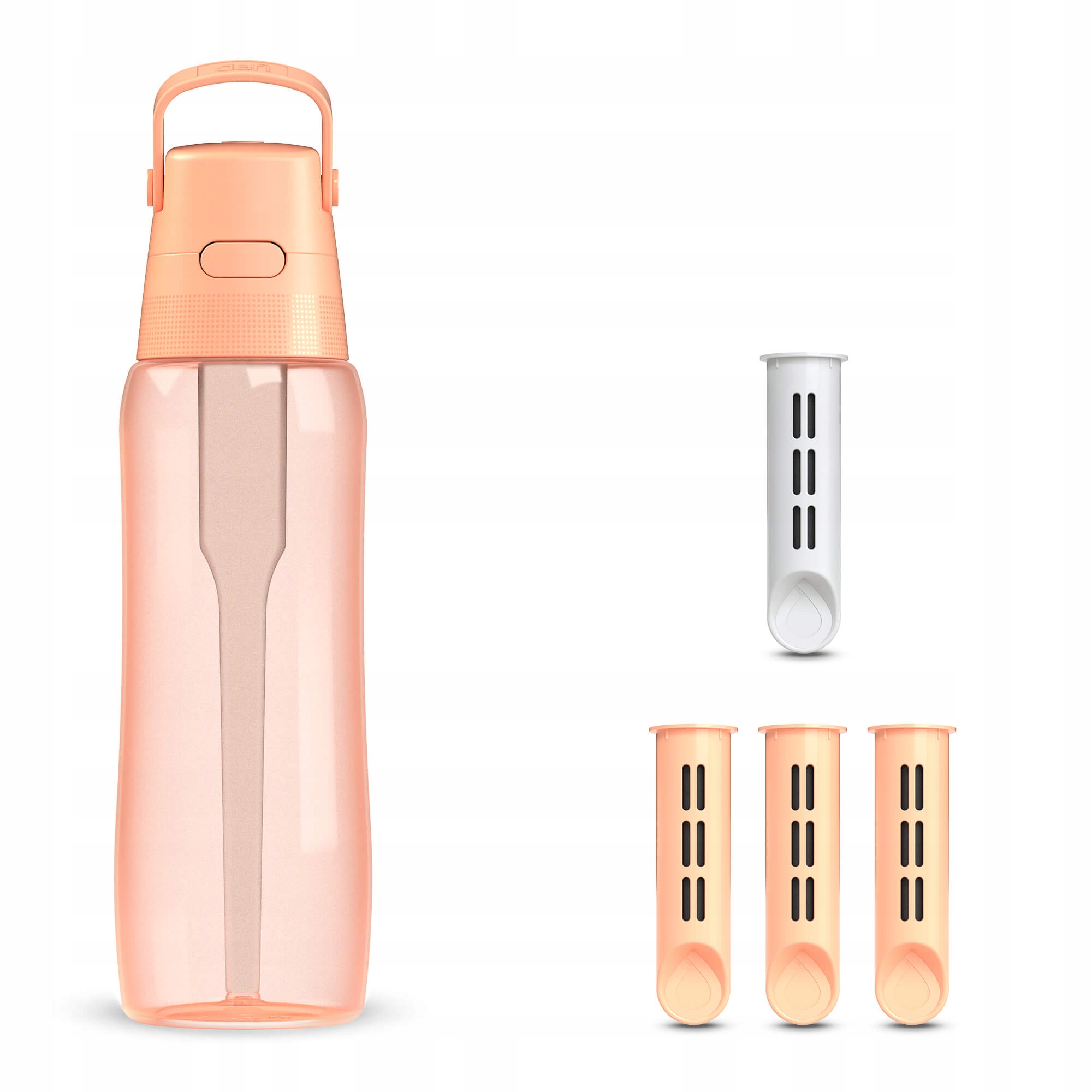 Butelka na Wodę Filtrująca Dafi 0,7l Peach Fuzz Barwiona z 4 wkładami