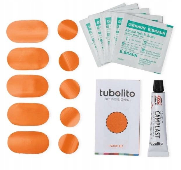 TUBOLITO TUBO Patch kit - łatki do dętek Stan opakowania oryginalne