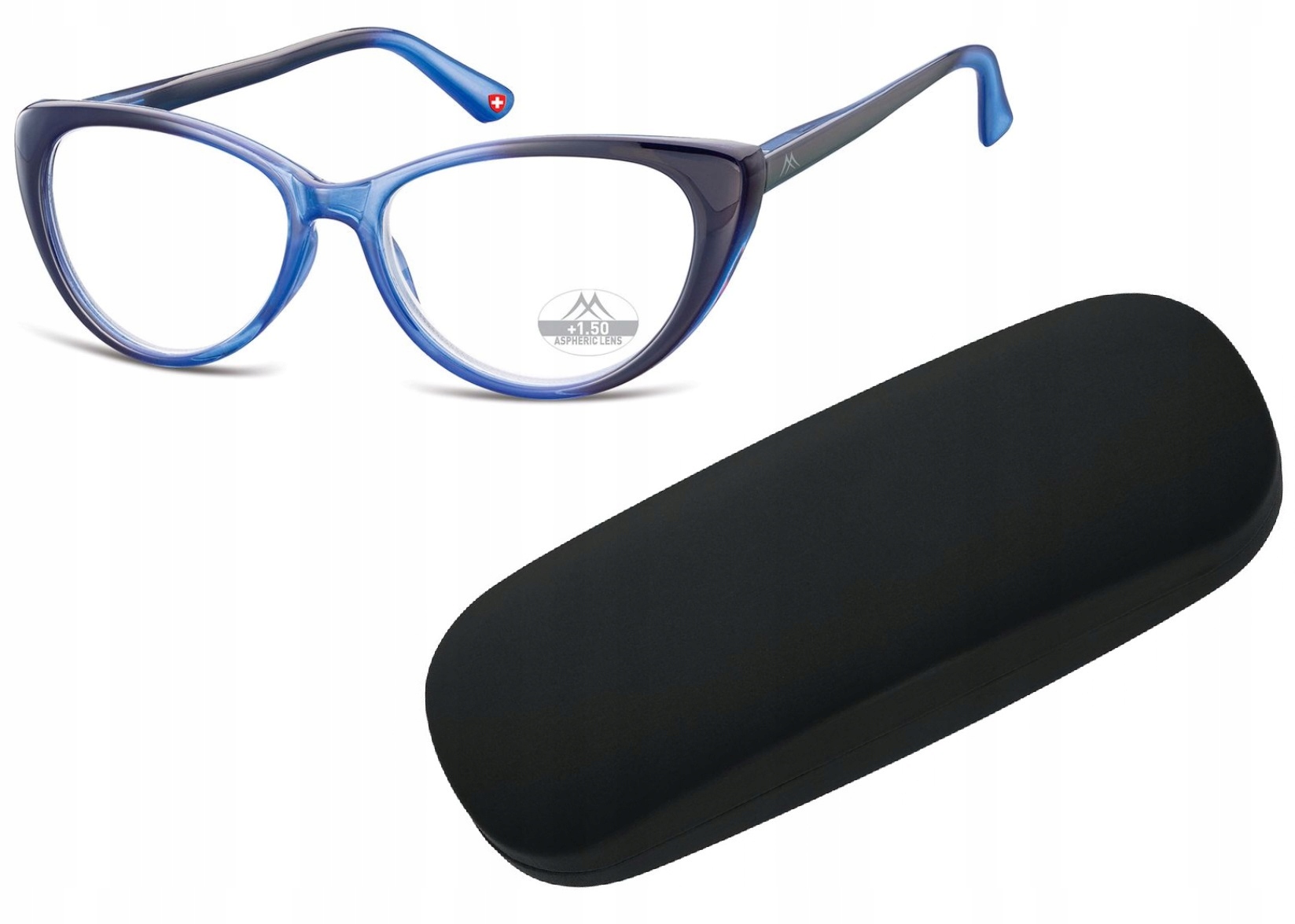 

Okulary Do Czytania Plusy Komputera z Etui +2.5