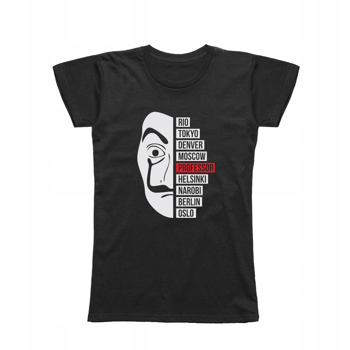 

XXL - Koszulka T-shirt Dom Z Papieru Casa De Papel