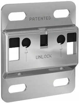 ZAWIESZKA MEBLOWA DO PÓŁEK SZAFEK HAFELE CAMAR 807 BIAŁA - KOMPLET 240kg Głębokość mebla 50 cm