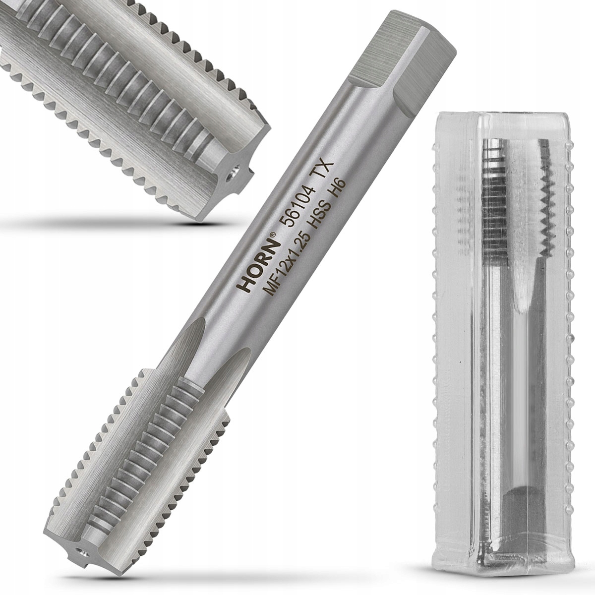 

Gwintownik M12 Ręczny M12x1.25 mm Hss DIN-2181/1P