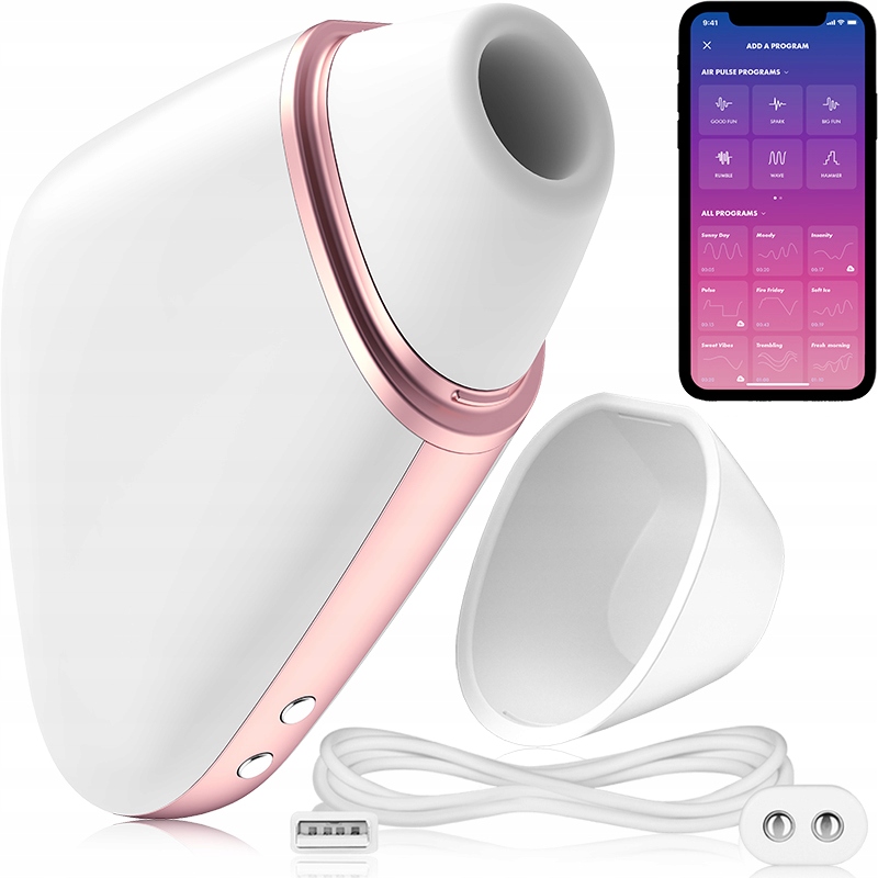 

Masażer+ Wibrator Podróżny Satisfyer Love Triangle