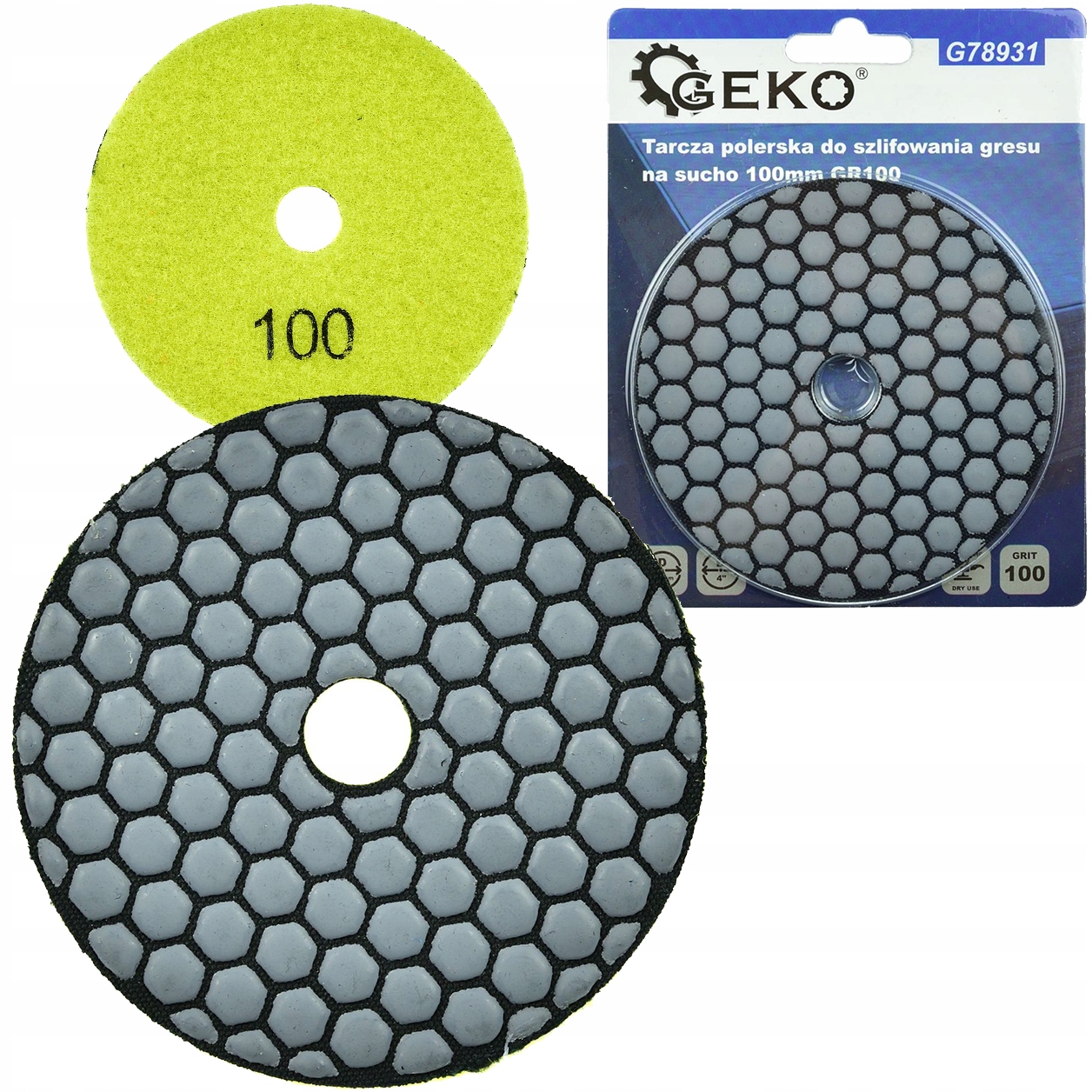 

Tarcza Polerska Do Szlifowania Gresu Na Sucho 100