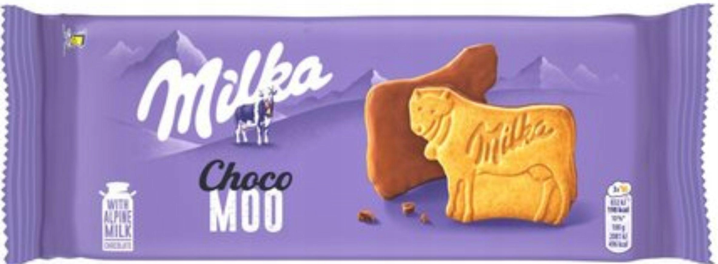 20 Sztuk Milka Ciastka Choco Moo 120G