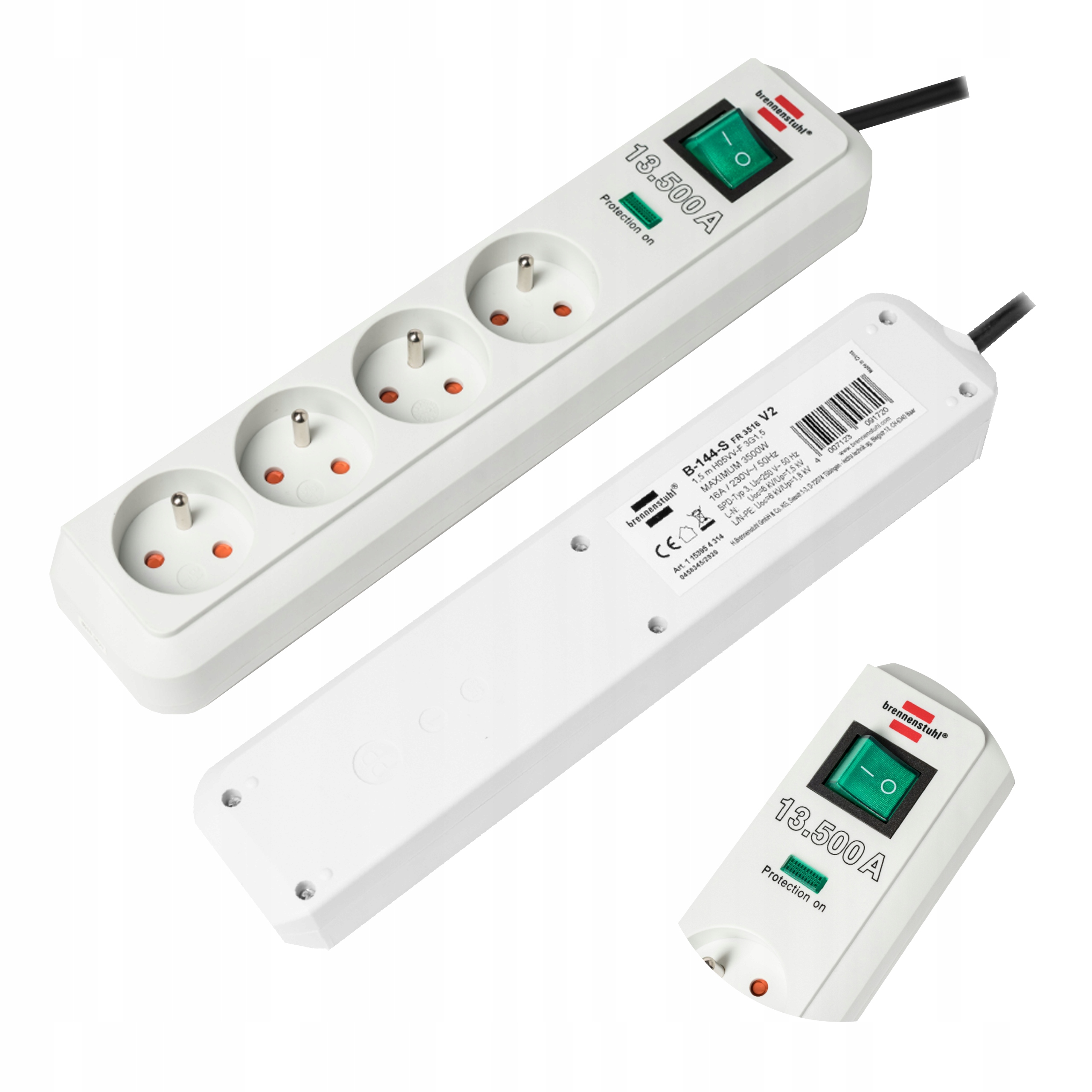 

Listwa zasilająca przepięciowa antyprzepięciowa