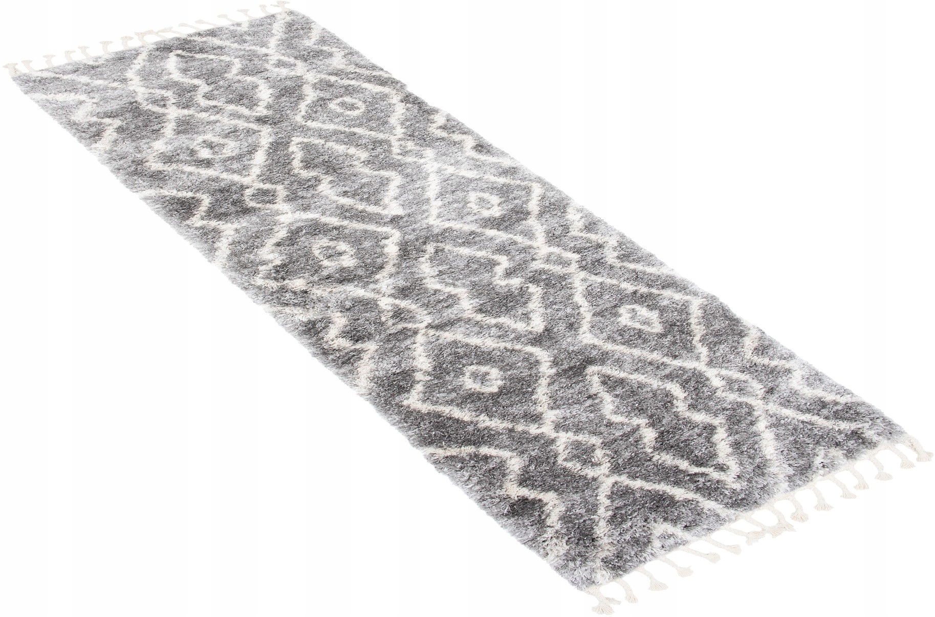 Koberec Behúň Shaggy Aztec 70x250 Strapce Boho w13