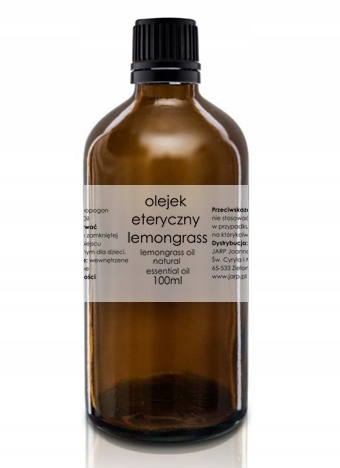 

Olejek z trawy cytrynowej 100ml lemongrass