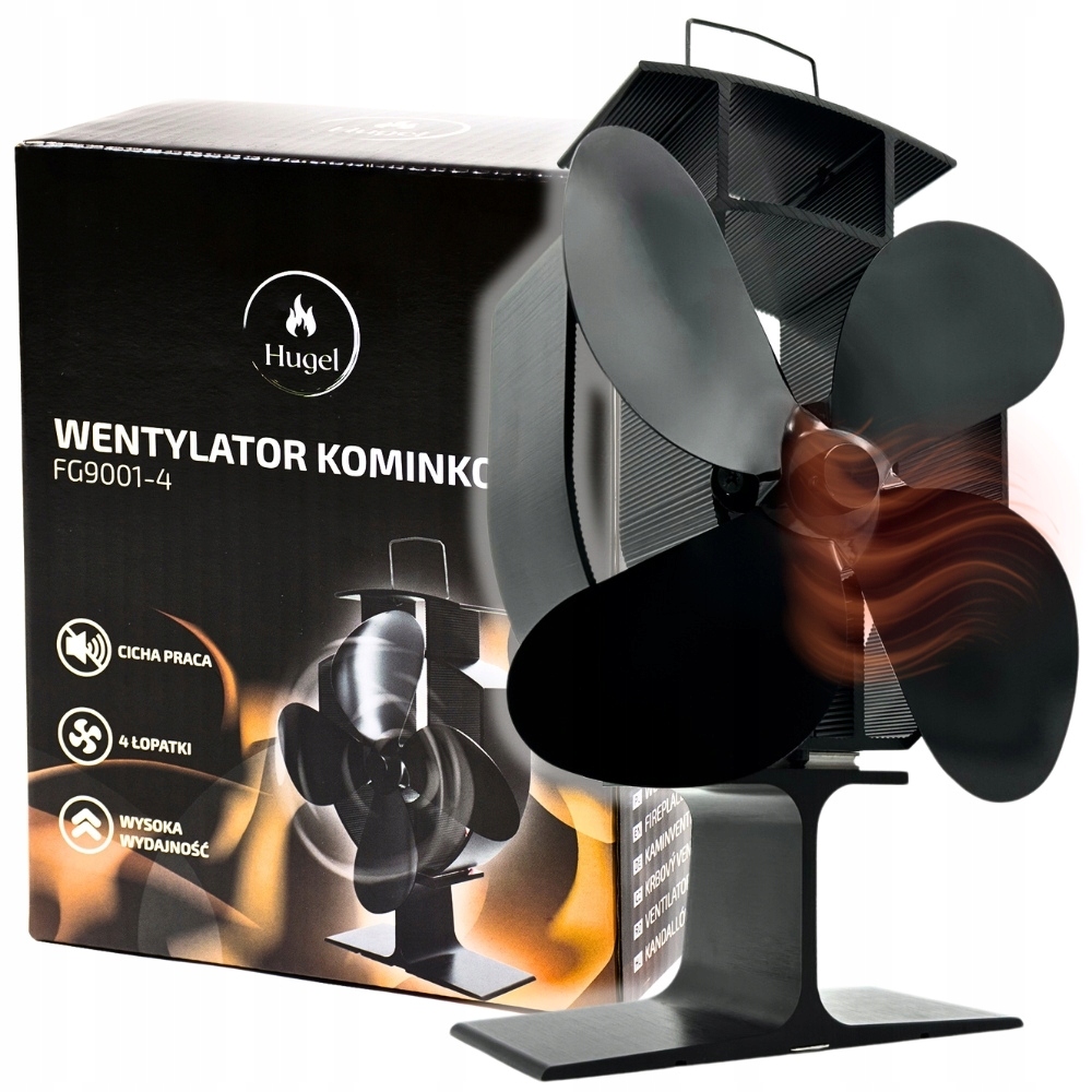 Krbový Ventilátor Koza Topení Krb Napájený Teplem Větráček Eko