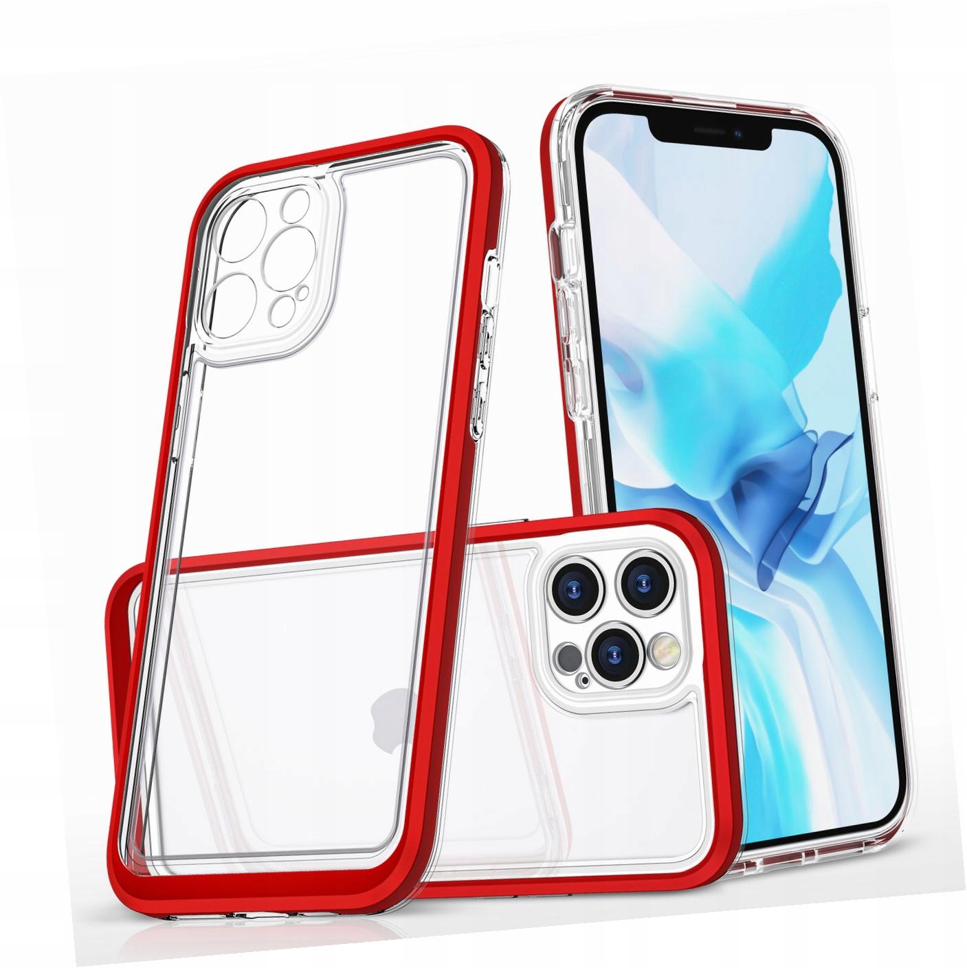 Etui Clear 3w1 do iPhone 12 Pro nakładka