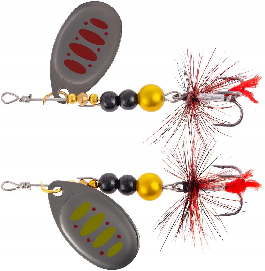 X-Fish obrotówka Sirius nr2 4.5g Nikel Grd