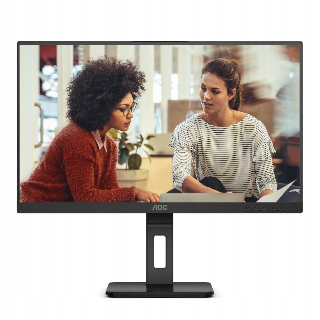 Monitor 24 palcov Aoc 24E3QAF Full Hd Ips 75 Hz 4 ms reproduktory Pivot