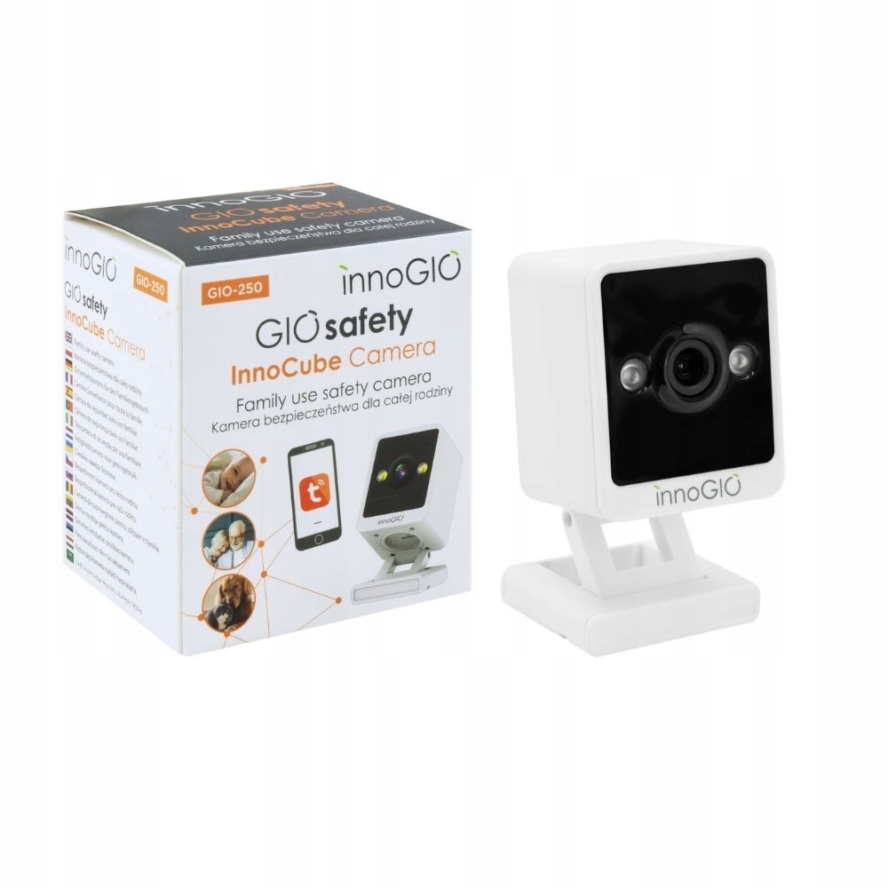 Innogio GIO-250 GIOsafety InnoCube Kamera do użytku rodzinnego