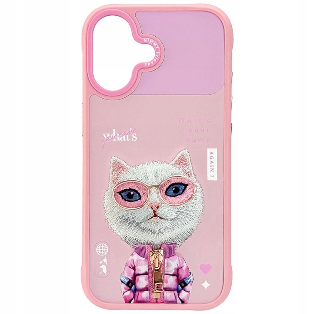 Pouzdro Pro Iphone 17 Nimmy Cool&cute 2.0 Cat Ochranný Kryt