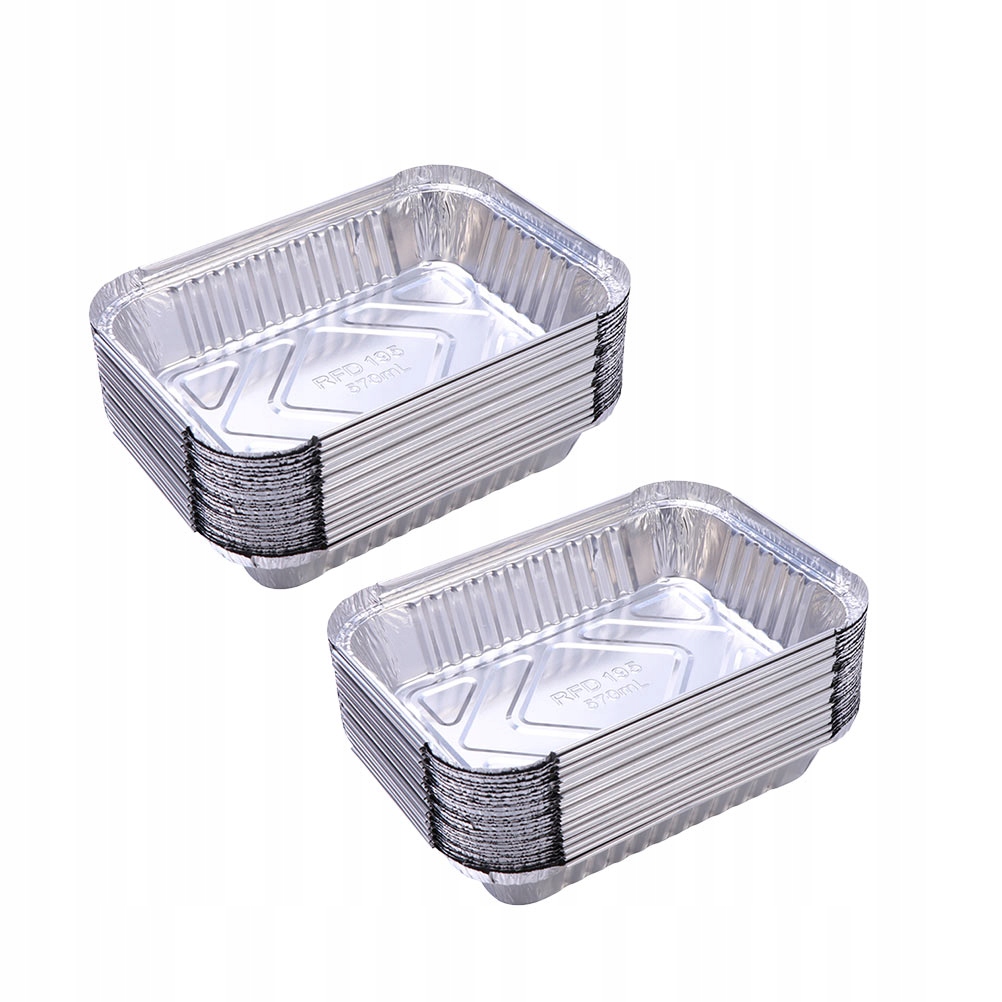 

Pojemniki na żywność z folii aluminiowej Aluminiowa taca obiadowa