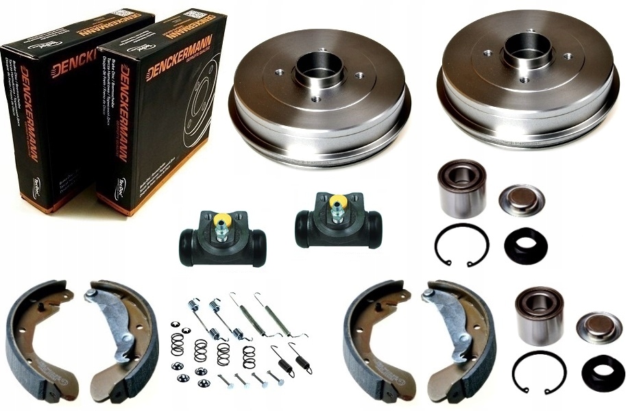 Барабани щелепи циліндра-чавун OPEL CORSA C з ABS