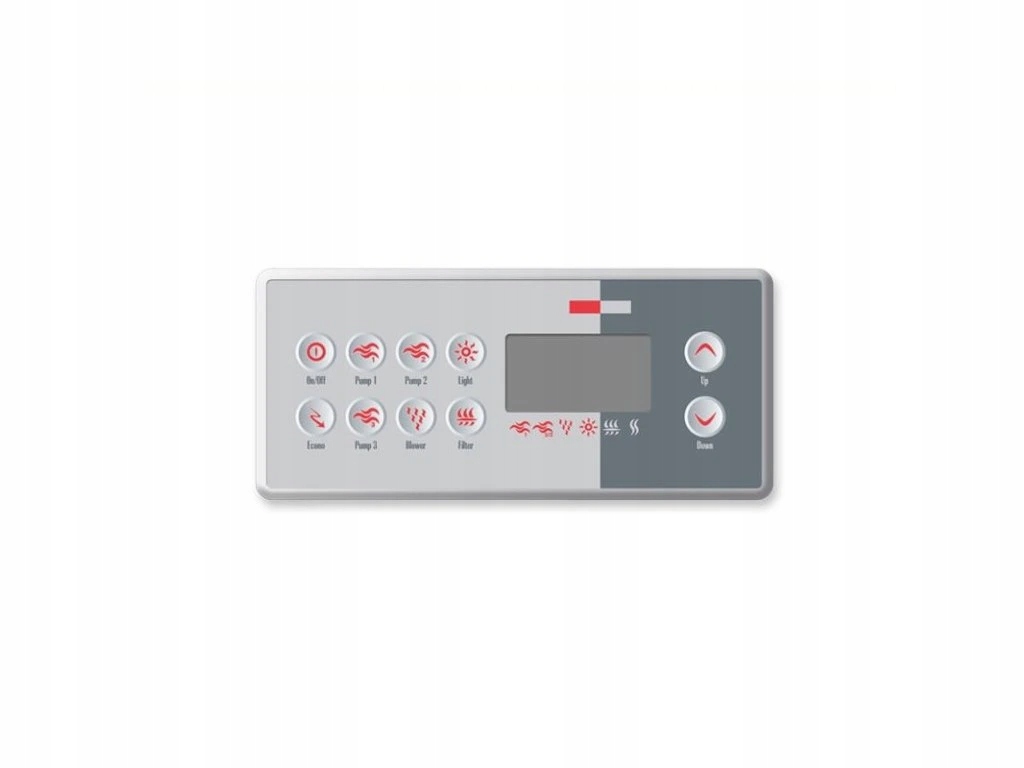 Gecko Ovládací panel TSC-8 (10 Buttons) 0201-007153