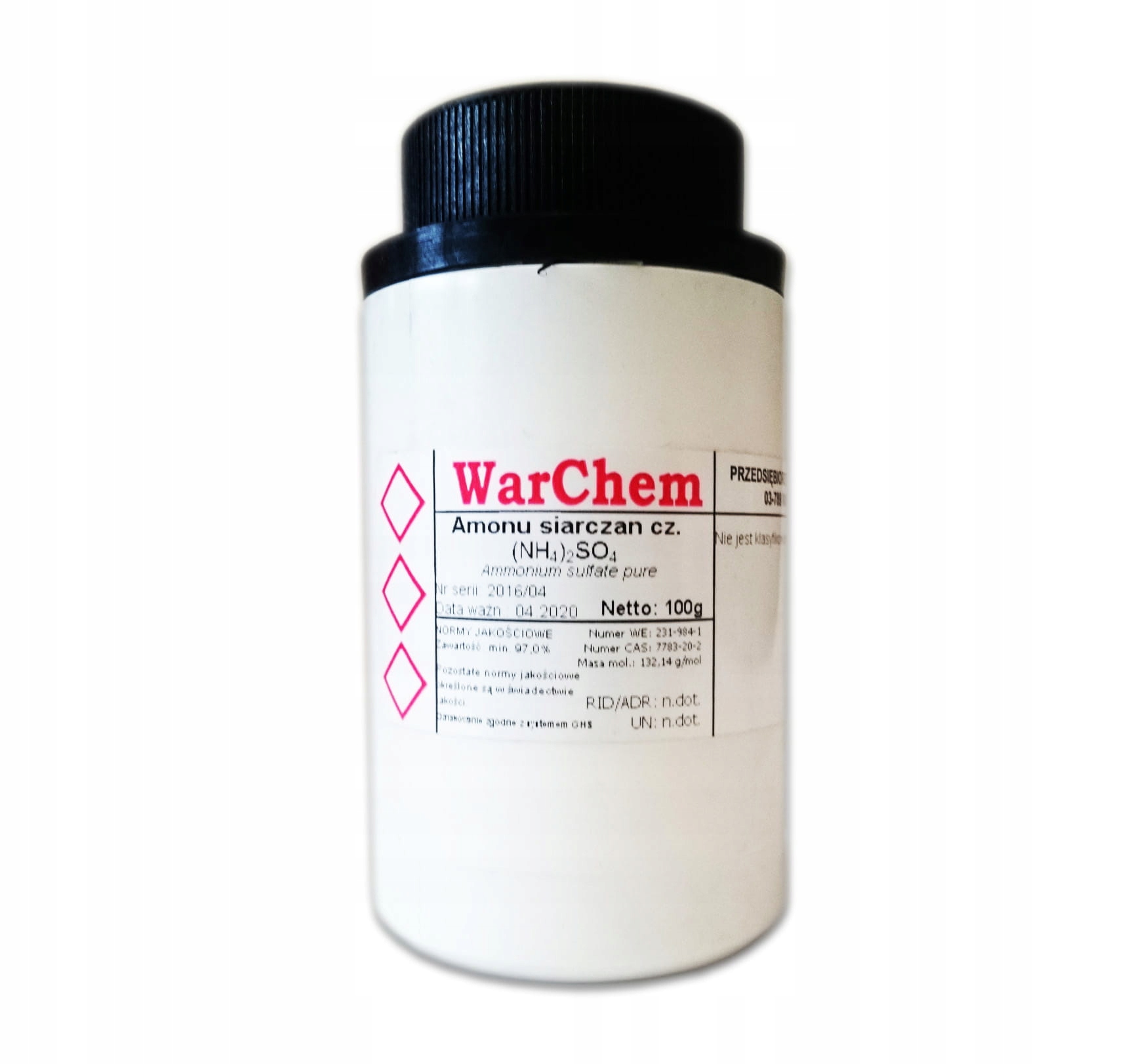 

Siarczan Amonu czysty 100g Warchem