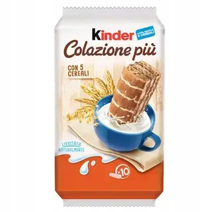 Levně 3x Kakaové piškoty Colazione Piu 10x29g Kinder