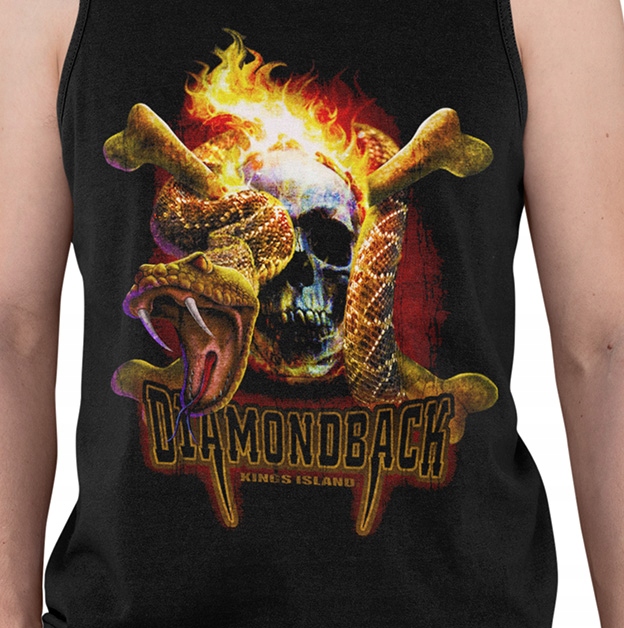 TANK TOP HORROR/ROCK DIAMONDBACK Marka inna