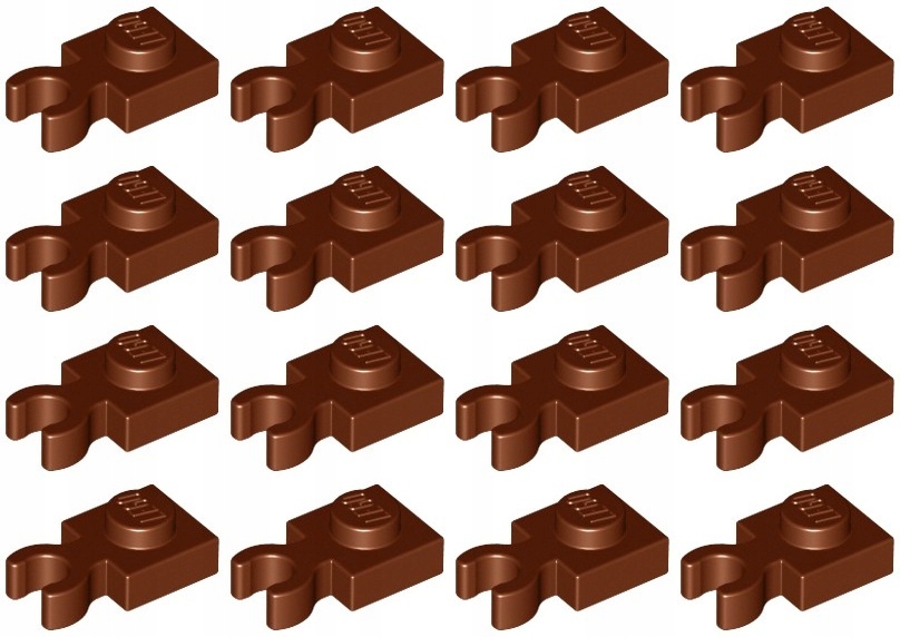

Lego 4085d Płytka 1x1 brązowa (6g) 16 szt