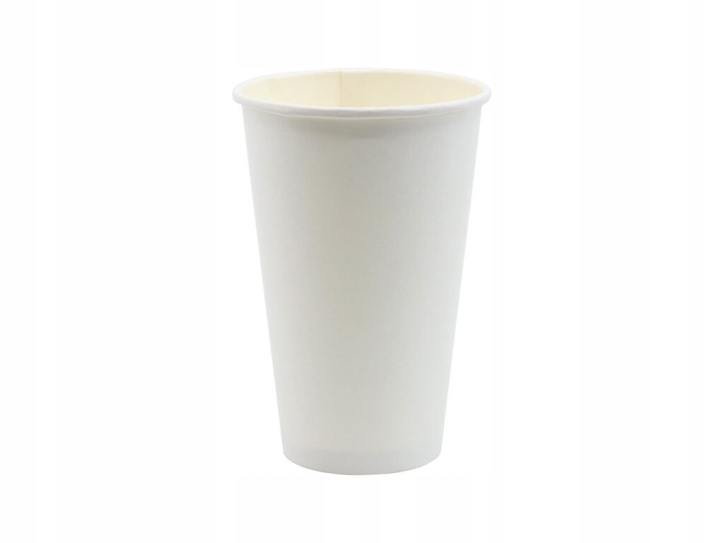 

kubki papierowe ekologiczne Białe 400 ml 50 szt.