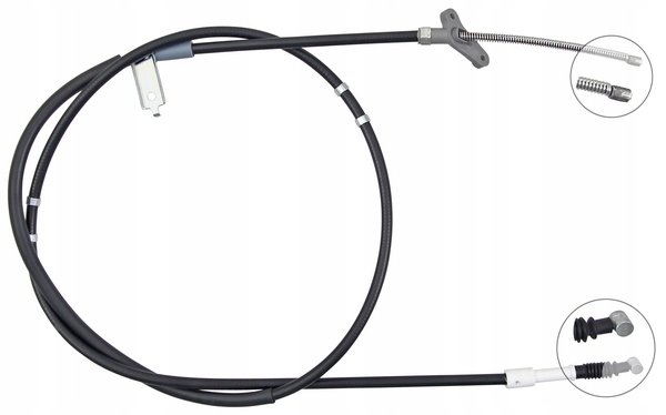 K10923 - ТРОС РУЧНОГО ГАЛЬМА TOYOTA AVENSIS VERSO 01-09