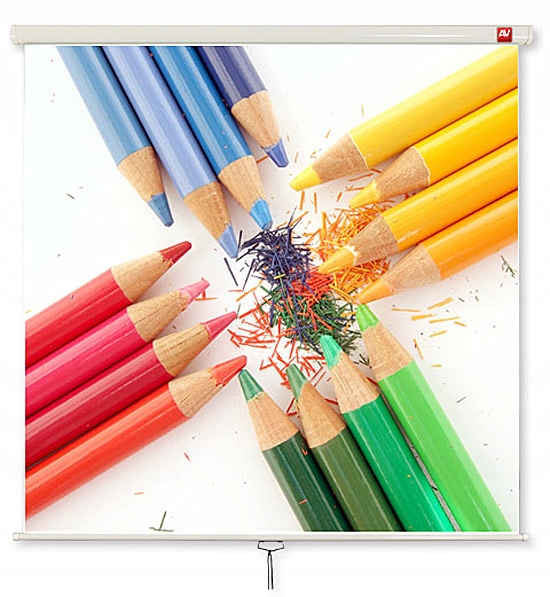 Ekran projekcyjny Avtek Wall 175 format 1:1