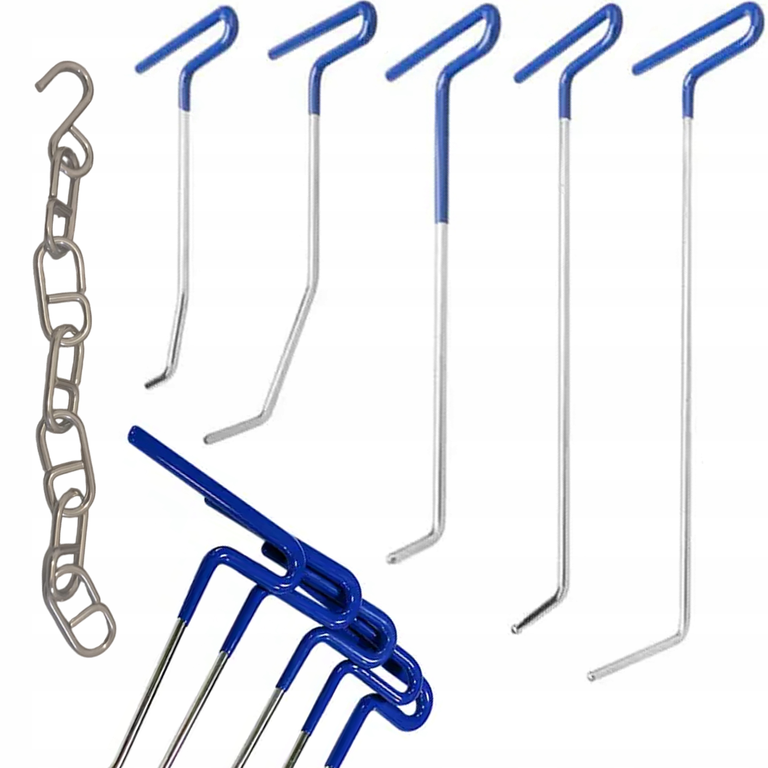 Sada Nástrojů Pro Odstraňování Promáčklin, Dráty, Tyče, Řetězové Závěsy