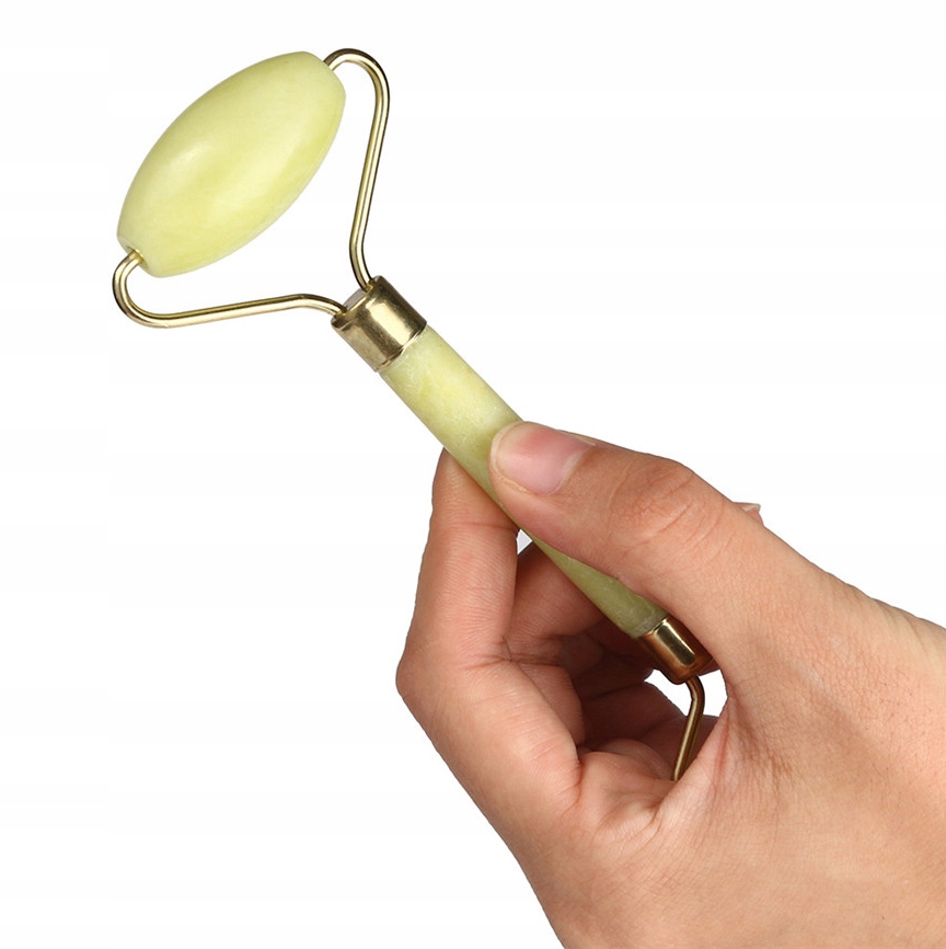 

Masażer Do Twarzy Z Jadeitu Roller Wałek Jadeitowy