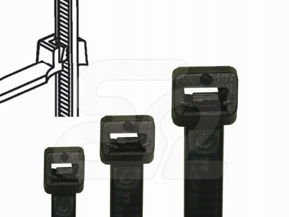 

Opaski kablowe Tkuv 20/5 Ergom E01TK-01050101201