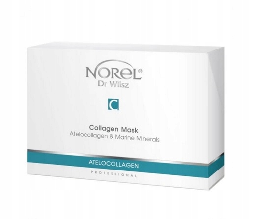 Norel Atelokolagen Maska kolagenowa 14w1 płaty w płacie 14szt atelocollagen
