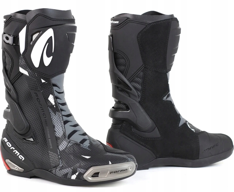 Forma Phantom Flow Black Pánske Motocyklové Topánky Čierne Športové