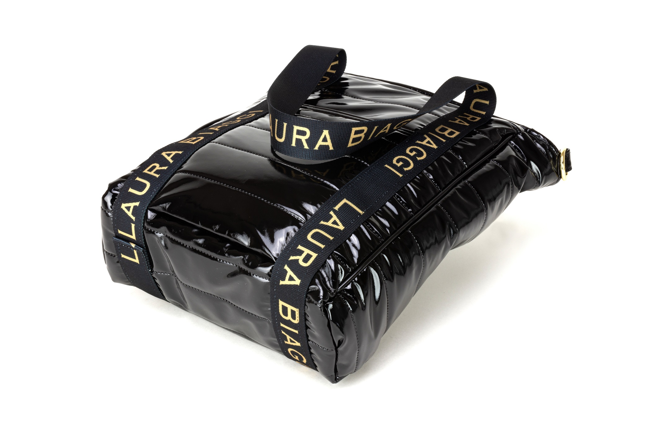 LAURA BIAGGI POLSKA TOREBKA PIKOWANA NA RAMIĘ LOGO Materiał dominujący skóra ekologiczna