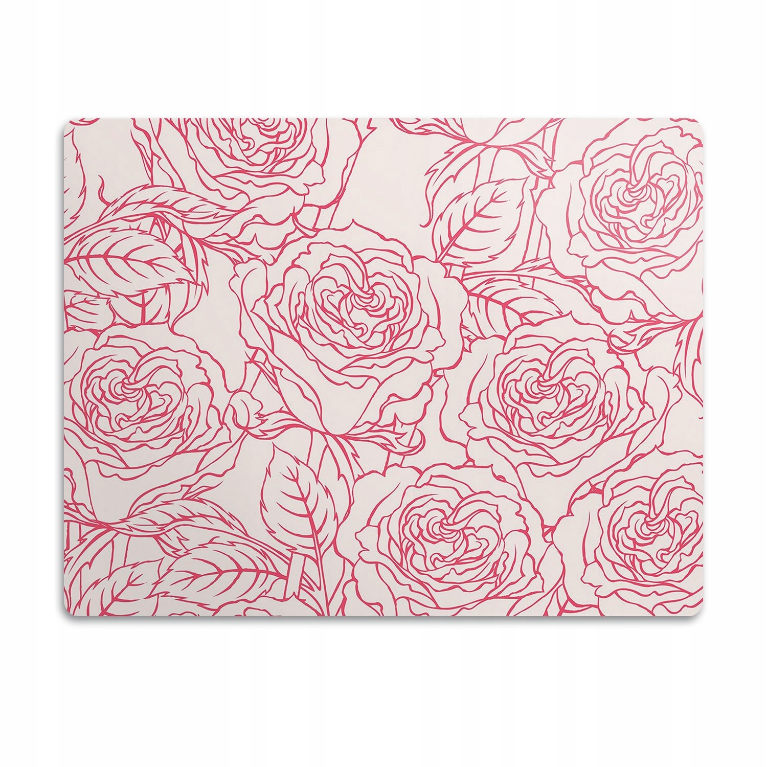 Levně Ochranná podložka pod misku Růže Doodle 60x40 cm