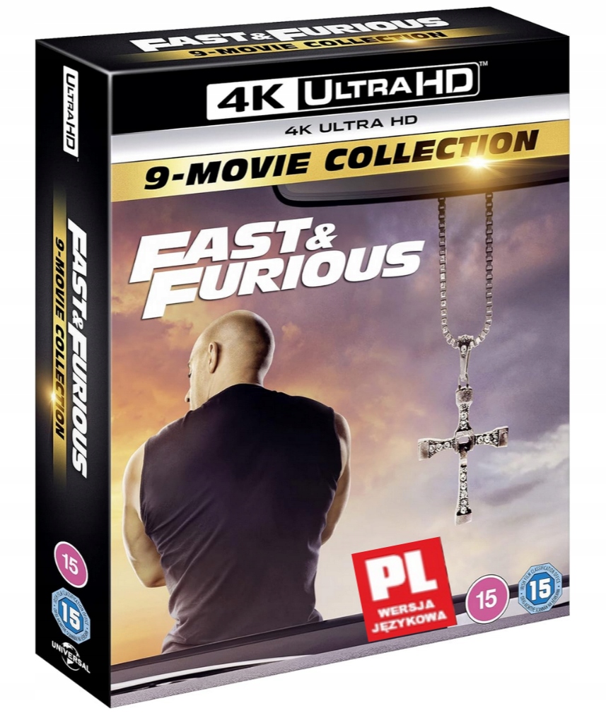 Fast & The Furious 1-9 4K UltraHD Pl