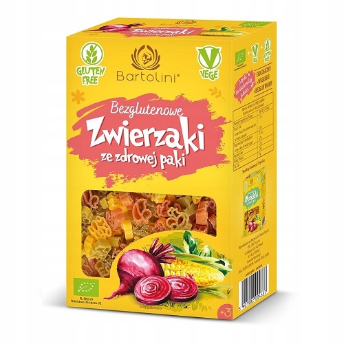 Levně 4x Těstoviny pro děti Bezlepkové 250 g Zvířátka