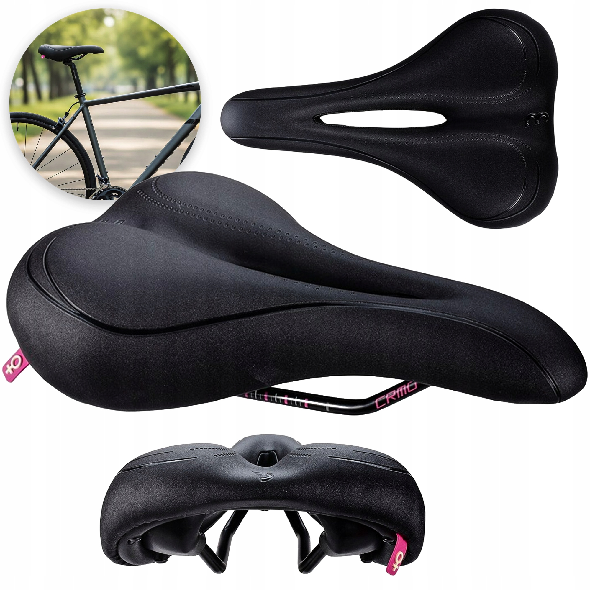 Cyklistické sedlo Bbb BSD-67 LadySport dámské