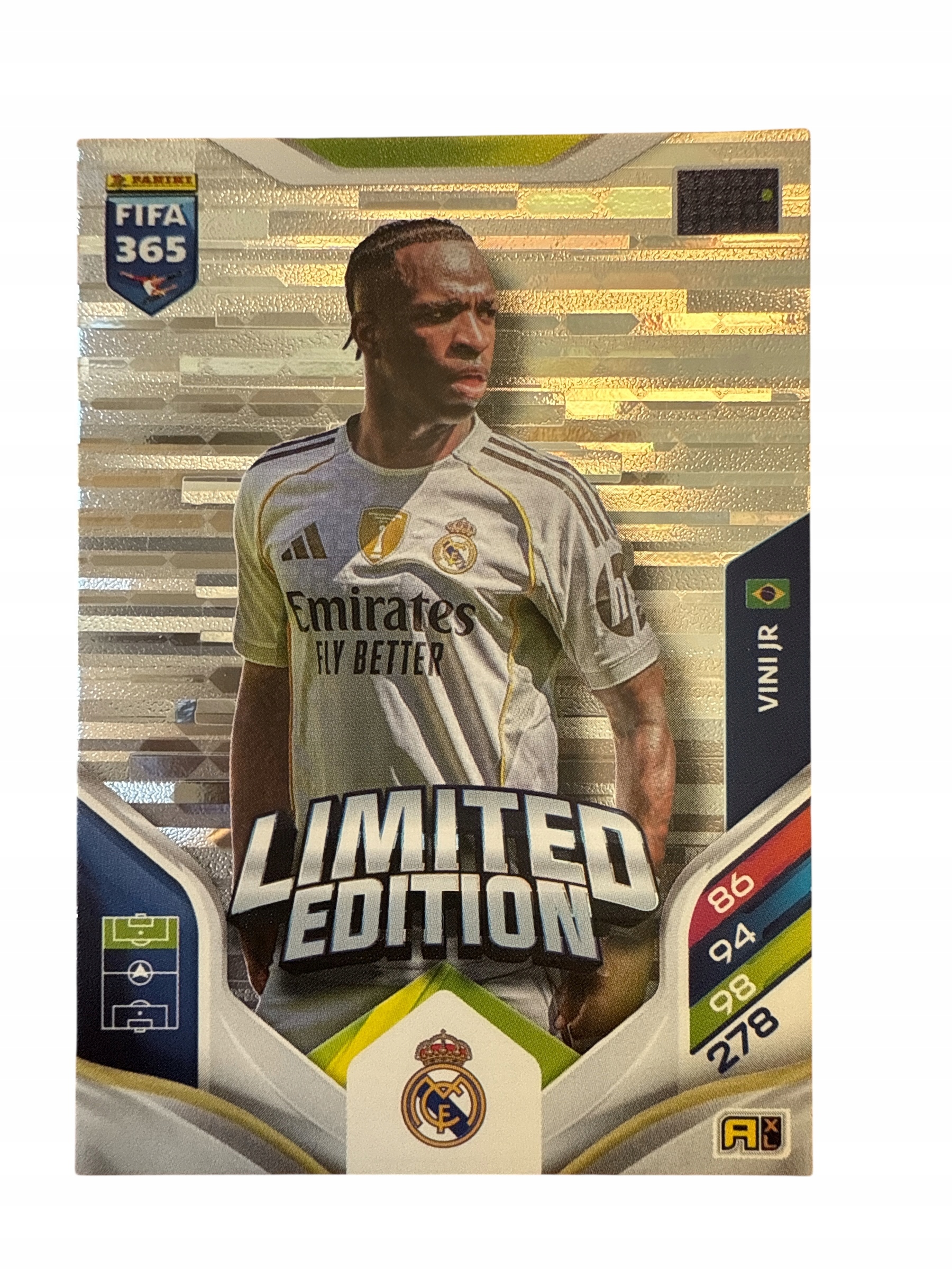 Fifa 365 2026 Adrenalyn XL Panini limited Vini Jr XXL