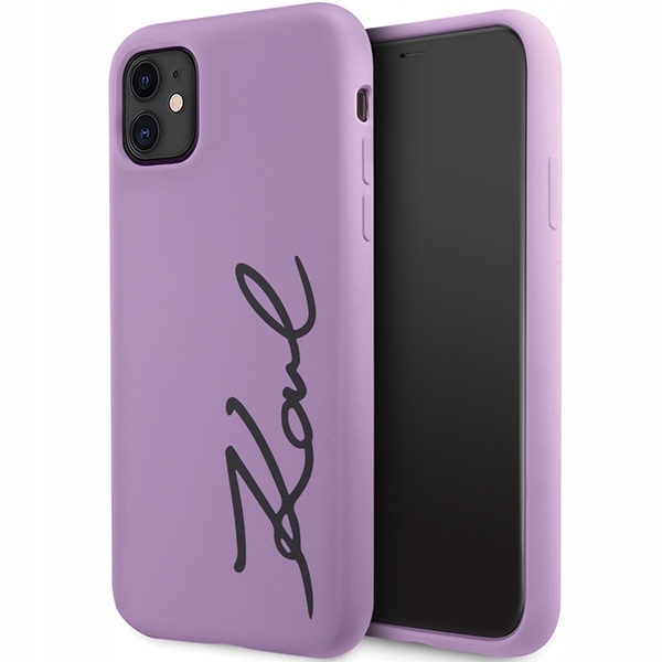 Etui Karl Lagerfeld do iPhone 11, iPhone Xr, Fioletowy