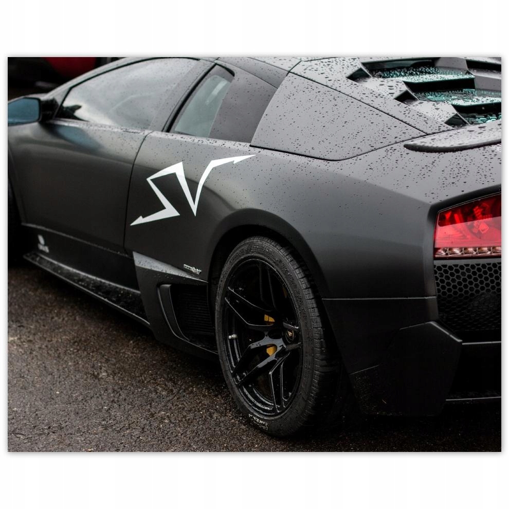 

Plakat 50x40 Czarne Auto