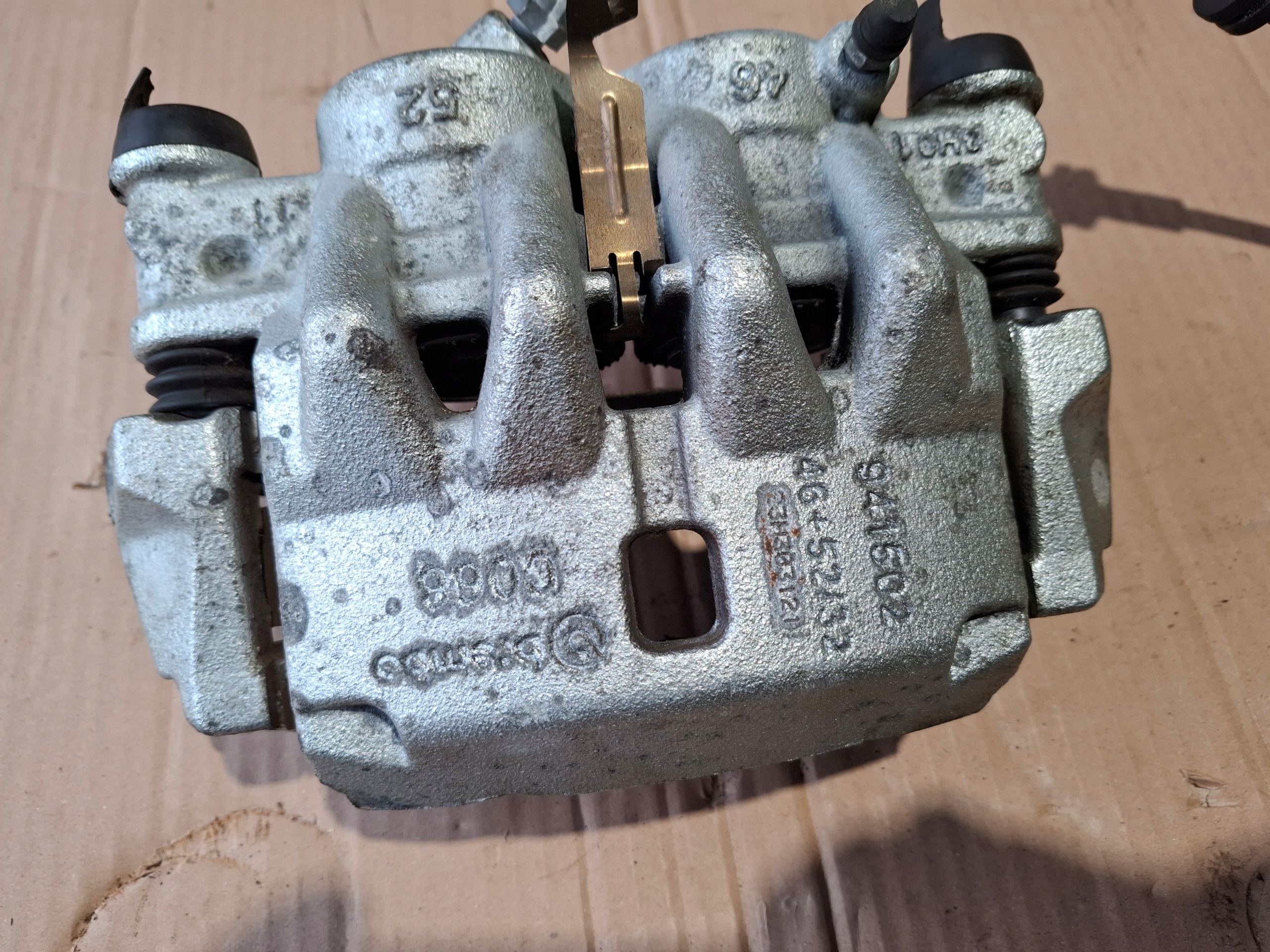 caliper brake left front PEUGEOT BOXER 23r new BREMBO