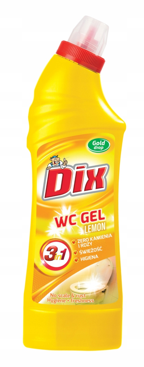Levně Dix gel čištění Wc 0,75l