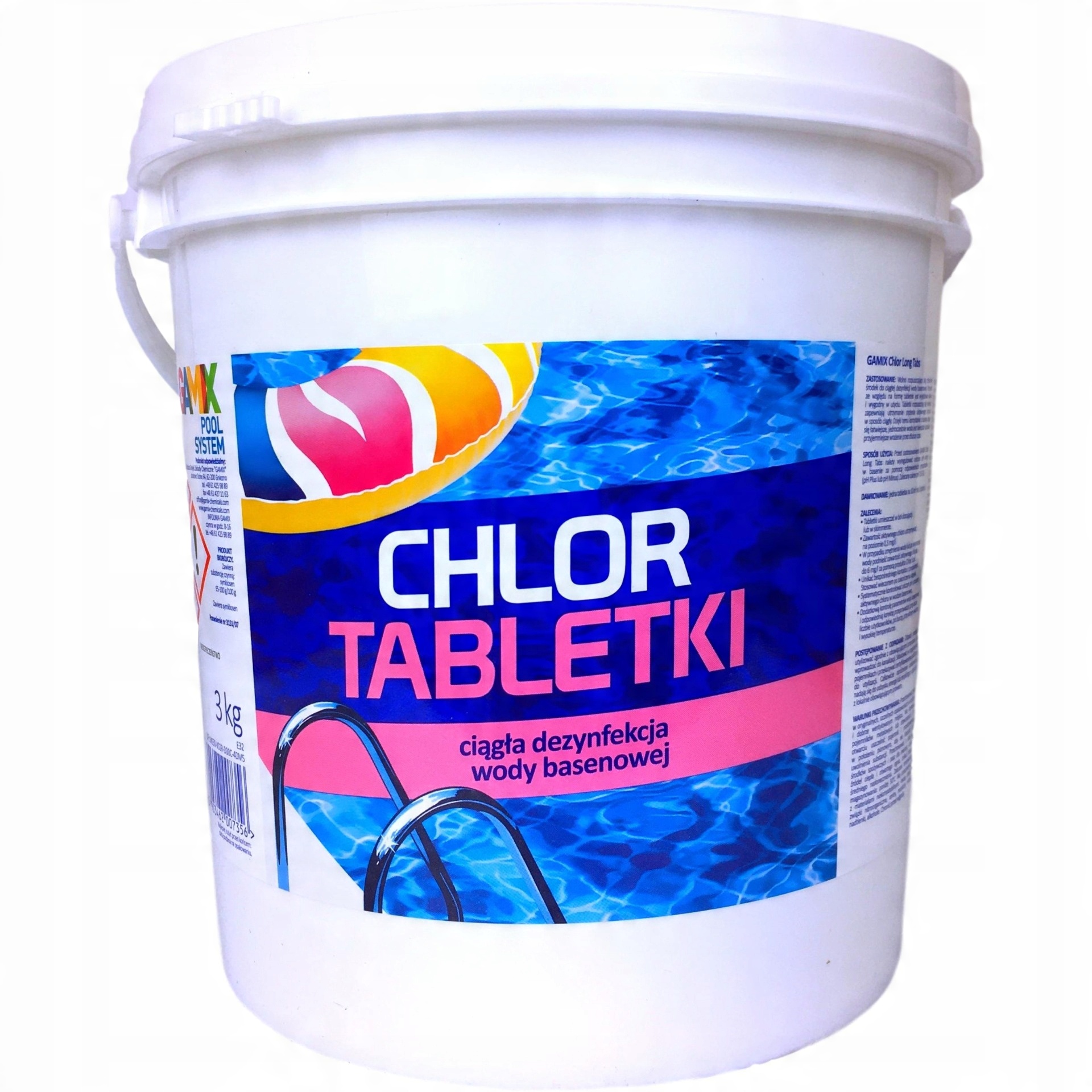 

Chlor Tabletki Do Basenu Chemia Basenowa 3KG