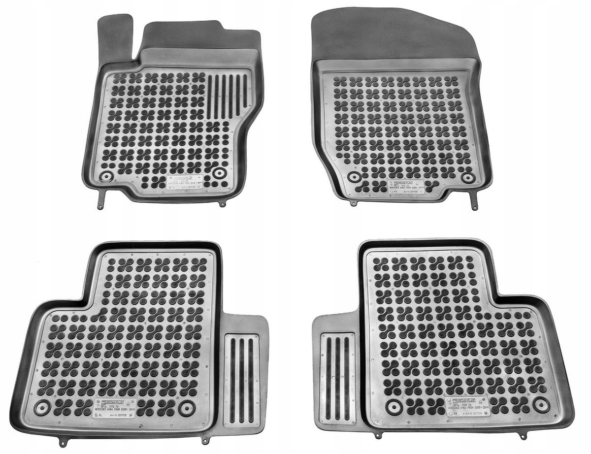 Gumové autokoberce Mercedes M-Class, W164, 2005-11