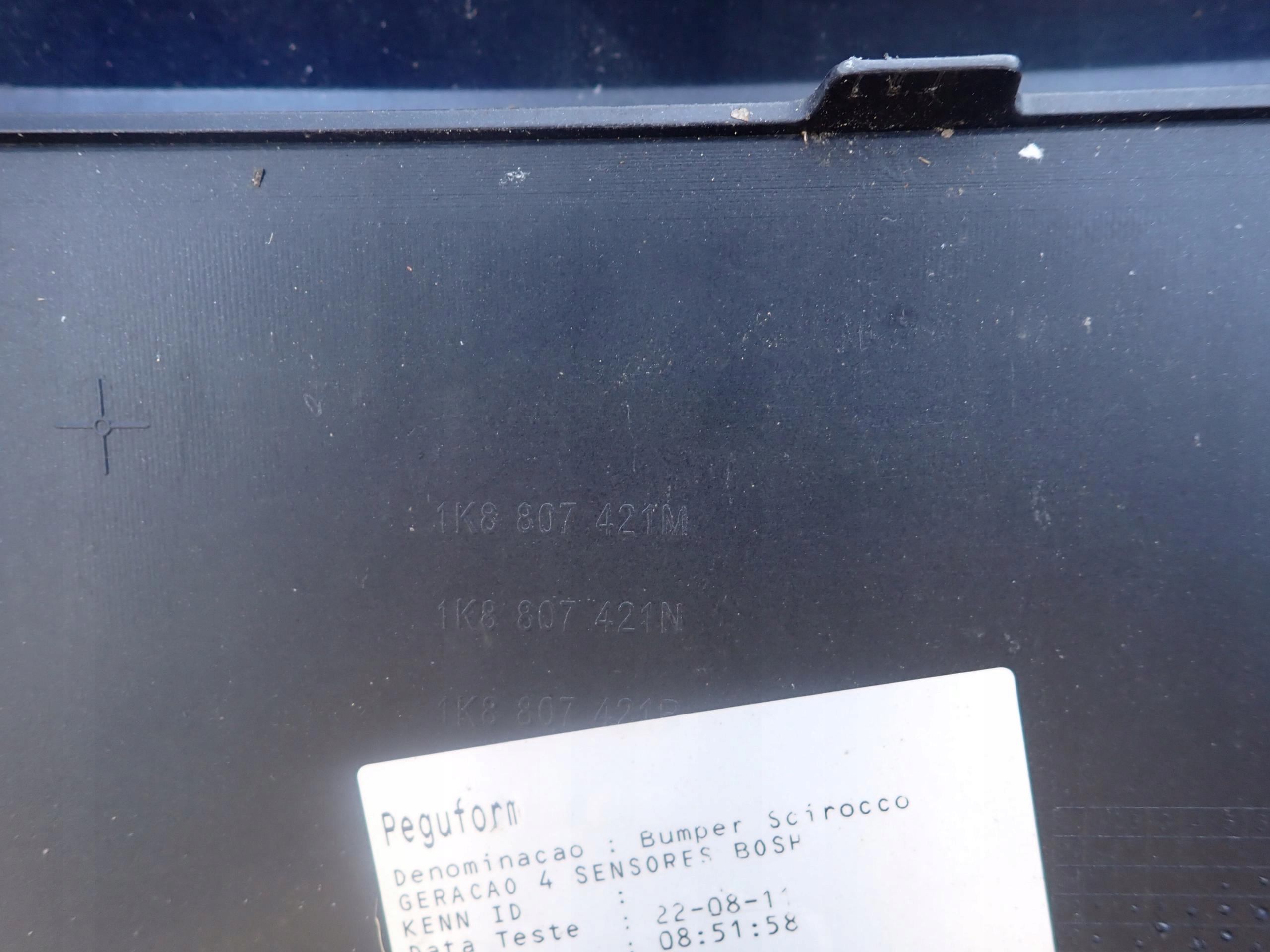VW SCIROCCO III 3 08-14 bumper rear part rear PDC