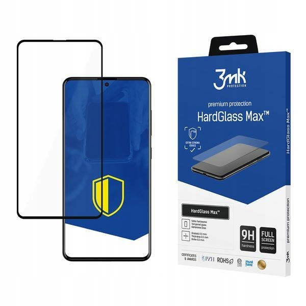 Szkło hartowane 3MK HardGlass Max do Samsung A515 A51 czarne