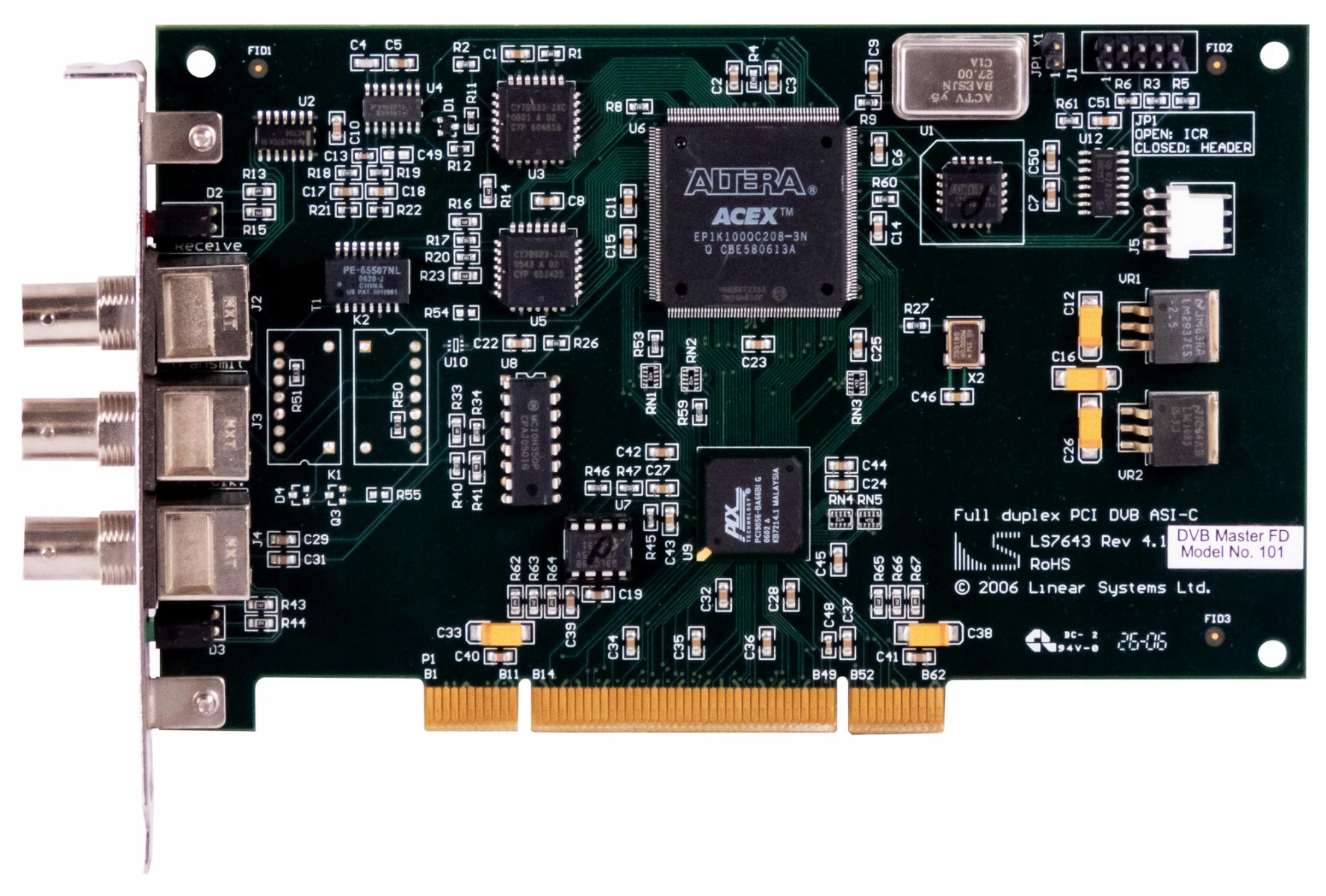 Dveo Dvb Master Fd 101 LS7643 4.1 plně duplexní Dvb Asi-c